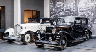 Maybach DS 8 Zeppelin Pullman-Limousine, 1930, Karosserie: Spohn, Ravensburg: Maybach Car Museum | Automuseum, Neumarkt, Germany [2018]